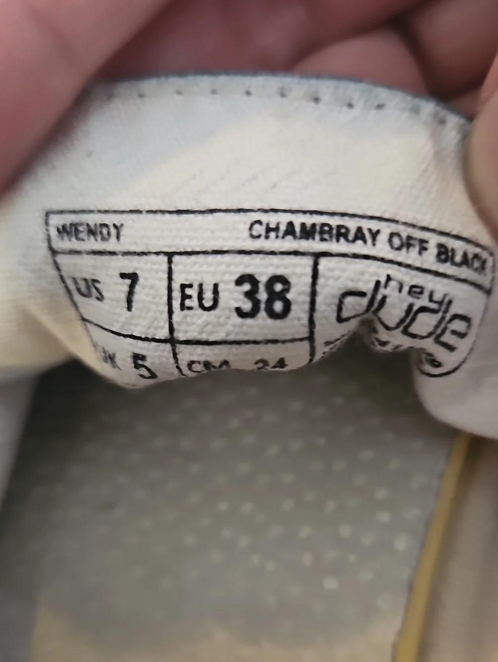 Hey Dude pre owned